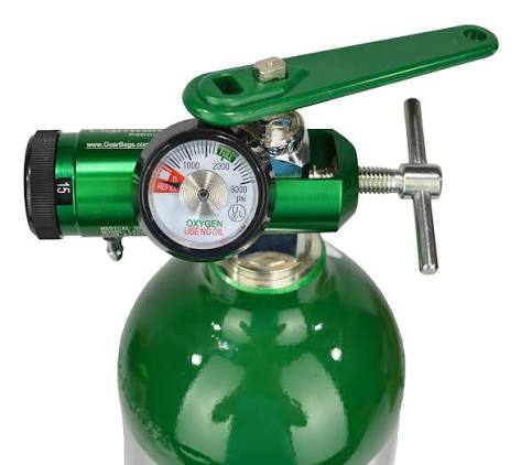 Oxygen Cylinder & Regulator